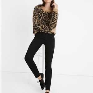 NWT Madewell Black Skinny Jeans